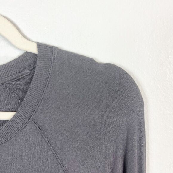 ATHLETA Asymmetric Grey Long Sleeve Top Size XS - Picture 3 of 7